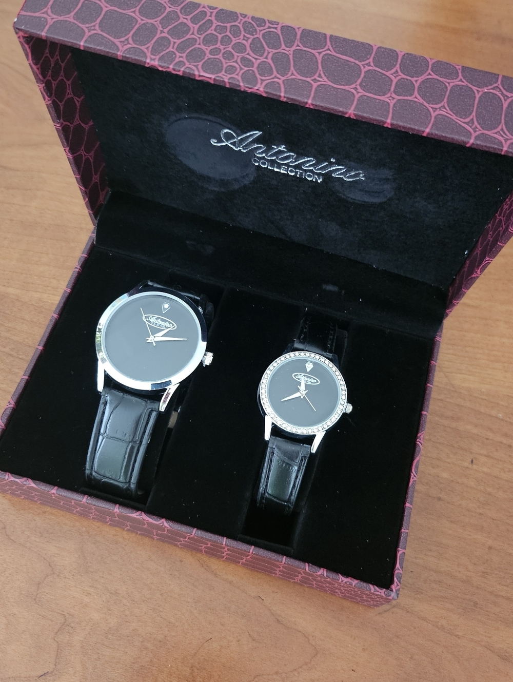 Antonino Collection Featuring His And Her Watches Presented in a Gift Box